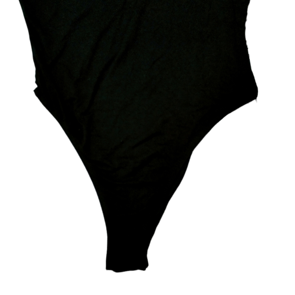 Shein Fringe Trim One Shoulder Bodysuit - Picture 6 of 13